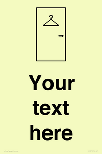 Custom information: Changing room